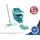 Leifheit Set Wischtuchpresse Profi XL + static plus (55168)