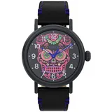 Timex Herren Analog Quarz Armbanduhr Waterbury Standard Dia de los Muertos