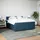 vidaXL Boxspringbett 180 x 200 cm Blau
