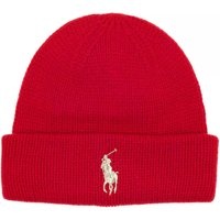 Polo Ralph Lauren Mützen - Urban Beanie Hat Cold Weather - Gr. ONE - in Rot - für Damen