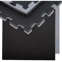 Eyepower Profi Fitnessmatte 2cm - 2er Set schwarz