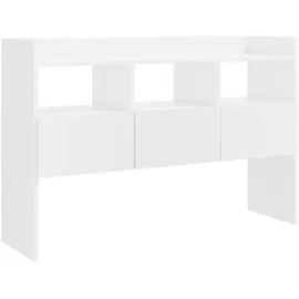 vidaXL Sideboard 105 x 70 x 30 cm Hochglanz-Weiß