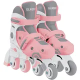 Globber SKATES 2in1 pastellrosa, Gr. 26-29