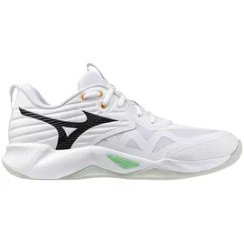 Mizuno Wave Momentum Pro Volleyballschuhe, 21 - white/black/frozen emerald 46.5