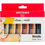 Royal Talens Amsterdam Standard Serie Acrylfarben Set 6 St. mehrfarbig 120 ml