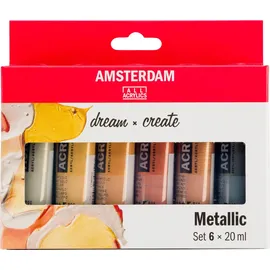 Royal Talens Amsterdam Standard Serie Acrylfarben Set 6 St. mehrfarbig 120 ml