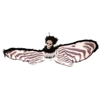 Halloween Dekoration Skelett Schmetterling Funktion, Licht & Sound (30cm)