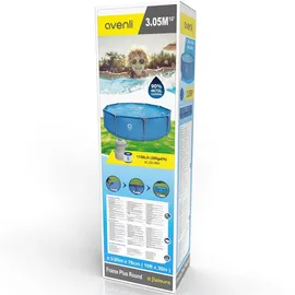 Avenli Pool Blau, mit Filterpumpe Blau No Size
