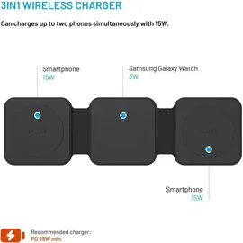 FIXED Flex für Samsung (35 W), Schwarz