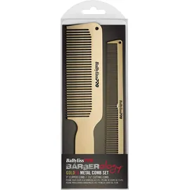 Babyliss Metallkamm-Set Unisex Gold 2-teilig