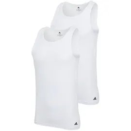 adidas Active Flex Cotton ärmellos, einfarbig, Weiß