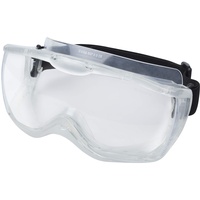 wolfcraft Vollsichtbrille „Comfort“ mit Dichtlippe und Gummiband I 4904000 I Rundumschutz mit guten Komforteigenschaften