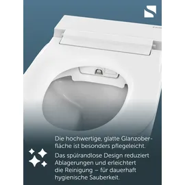 Schütte Owano Dusch-WC mit WC-Sitz Weiß
