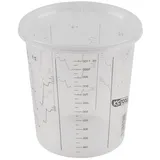 KS Tools 500.8057 Einweg-Farbmischbecher mit Deckel, 650 ml, 25-Pack
