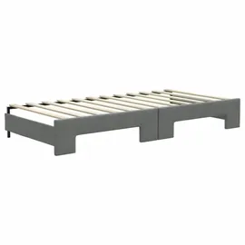vidaXL Tagesbett 90 x 200 cm Dunkelgrau