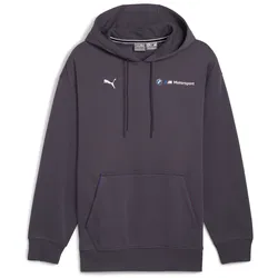 PUMA Herren Hoodie - BMW Motorsport Hoodie, Fleece, Logo, einfarbig Grau 2XL