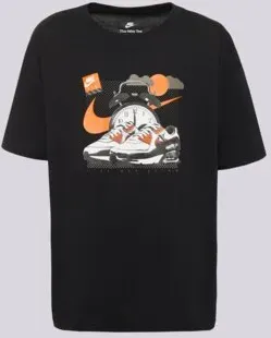 NIKE T-SHIRT K NSW TEE PHOTO RISE BOY - Schwarz - 147-158
