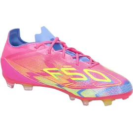 adidas Kinder Fussballschuhe F50 PRO FG J JH6415 36 - Lucid Pink/Lucid Lemon/Blue - 36