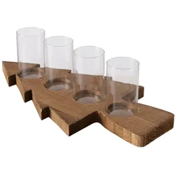 Boltze Windlicht Anabell, 56 x 28 x 16 cm, skandinavisch