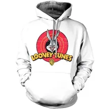 Looney Tunes Hoodie Weiß M