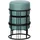 [en.casa] Hocker Tas 38 x 38 x 38 cm Grün