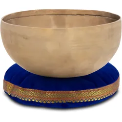 XDrum Therapeutic Klangschale Ton F / 1400 g Kissen Set