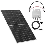 Balkonkraftwerk 350 W WiFi/App steckerfertiges Komplettset - Solarpanel MSW