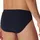 SCHIESSER Slip 6er Pack Schwarz / Blau XXL