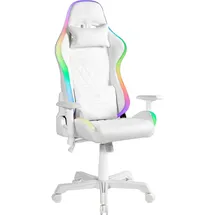 deltaco GAM-080 RGB Gaming Chair weiß