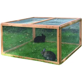 Kerbl Freilaufgehege  Vario 120 x 120 x 59 cm natur