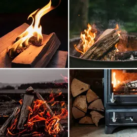 FLAMEUP Brennholz Buche 25 cm 40 kg