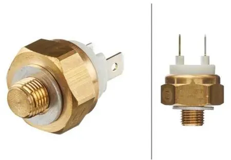 Preisvergleich Produktbild HELLA 6ZT 010 967-111 Temperaturschalter, Kühlmittelwarnlampe - Anschlussanzahl: 2 - Öffner - Außeng