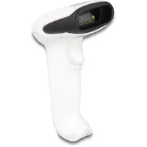 DeLock Barcode Scanner 1D und 2D für 2,4 GHz, Bluetooth oder USB - Barcode-Scanner, Weiss