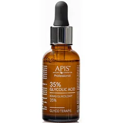 Apis Natural Cosmetics TerApis 35% Glycolic Acid glättendes Peeling-Serum für die Regeneration und Erneuerung der Haut 30 ml