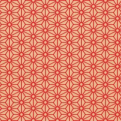 Clairefontaine Geschenkpapierrolle Kraft 70g 50x0,70m, Weihnachten, rote Rauten - Rot 223802C