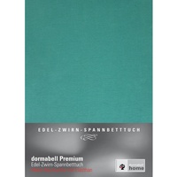 dormabell Premium Jersey-Spannbetttuch lagune - 120x200 bis 130x220 cm (bis 24 cm Matratzenhöhe)