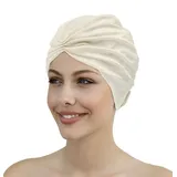 Fashy Badekappe Fashy - Badehaube Badekappe Bademode Damen Champagner 3471-31 weiß