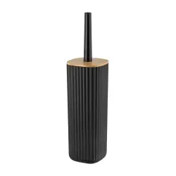 WENKO WC Garnitur Rotello 25304100 , Farbe: mattschwarz
