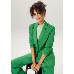 Jackenblazer, mit Reverskragen, Gr. 38, smaragd, , 50105726-38