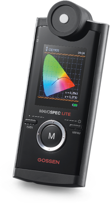 Gossen MAVOSPEC LITE Spektrometer M530G CIE Farbtemperatur Beleuchtungsstärke LE...