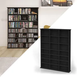 Vicco CD-Regal Jukebox, Schwarz, 105.4 x 136 cm)