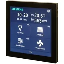 Siemens Dig.Industr. 204S22 Touch Control TC4, 4 Touch Panel, schwarz