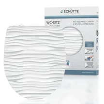 Schütte WC-Sitz White Wave Duroplast Weiß