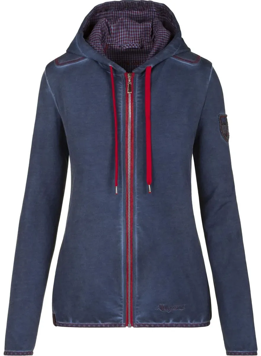 Almgwand Windacher denim gefärbt-rot (106-06) 44