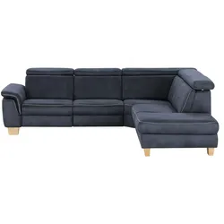 Kollektion Kraft Ecksofa  Beata ¦ blau ¦ Maße (cm): B: 270 H: 80 T: 233