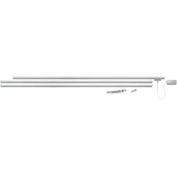 PAULMANN 950.16, Montageset, Chrom, Metall, 1000 W, 230 V, 1000 mm