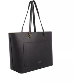 Ralph Lauren Karly Shopper Leder Black/Gold