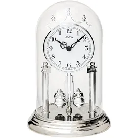 AMS Jahresuhr AMS "J1206", silber (silberfarben), Tischuhren