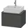 Duravit L-Cube 62x47,7cm, graph ma, f Konsole, 1 Auszug