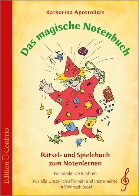 Das Magische Notenbuch - Violinschlüssel - Das magische Notenbuch - Violinschlüssel  Kartoniert (TB)